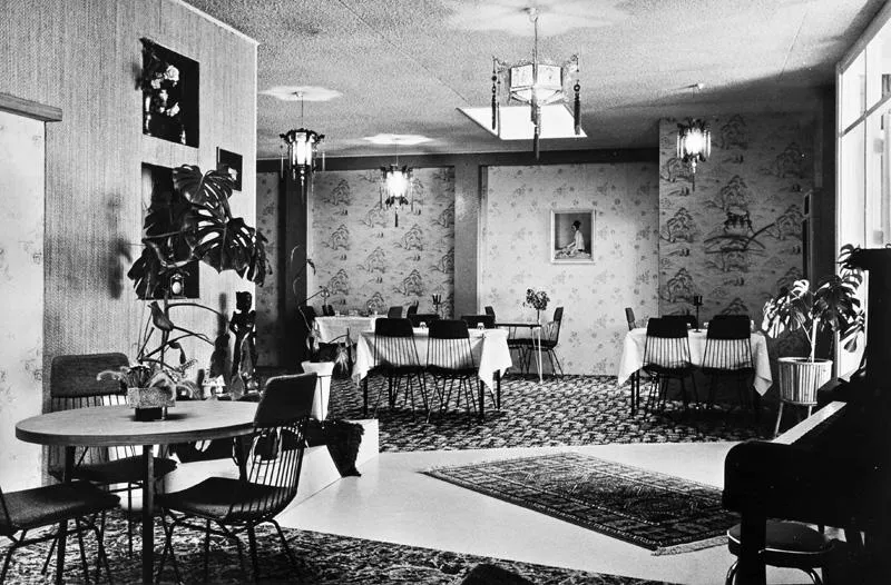 Interior of the Bali Restaurant