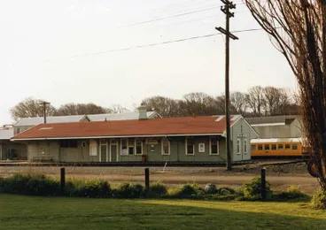 Colour Photograph: Addington Railway Station, 1985 Image: Colour Photograph: Addington Railway Station, 1985