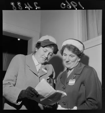 Image: Women at the Federated Farmers Women's Division conference at Town Hall, Wellington