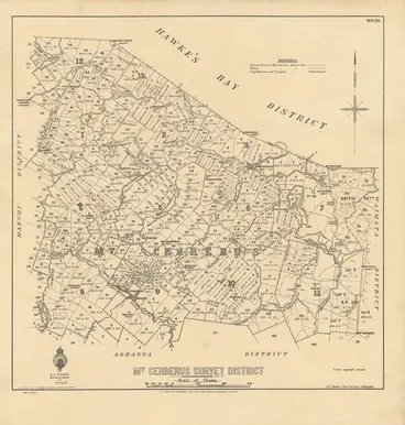 Image: Mt. Cerberus Survey District [electronic resource].