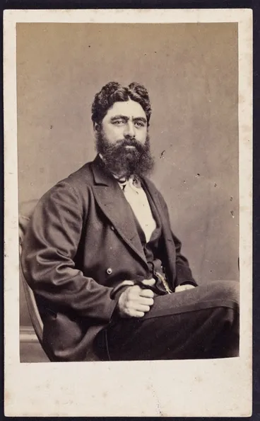 Image: Creator unknown :Portrait of Wi Parata Kakakura