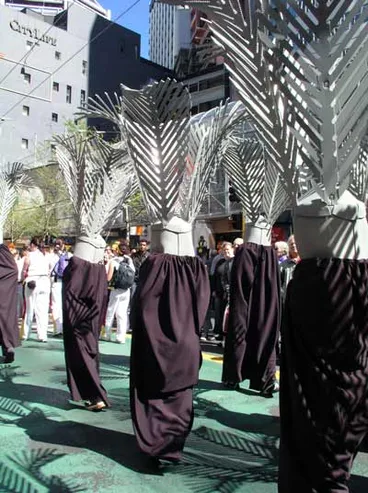 Wearable arts parade Image: Wearable arts parade