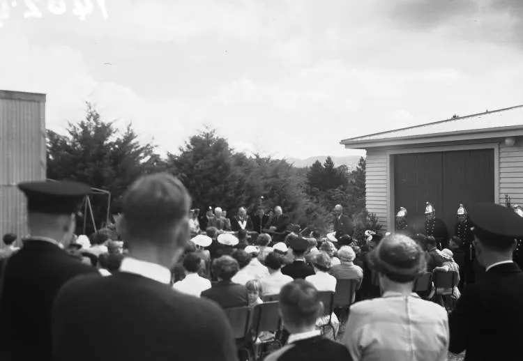 Opening of Glen Eden Fire Station.
