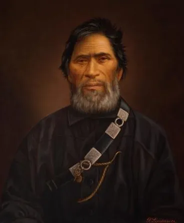 Image: Wiremu Tāmihana Tarapīpipi Te Waharoa