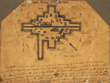 Kawiti's pa, Ruapekapeka Image: Kawiti's pa, Ruapekapeka