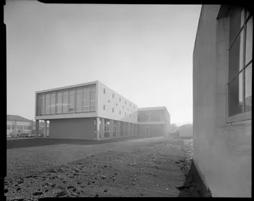 Image: Gisborne District Council building, side view