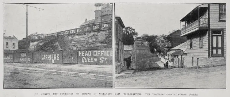 To relieve the congestion of traffic on Auckland's main throughfare