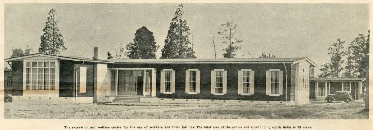 Welfare scheme for women workers at the Colonial Ammunition Company's works near Hamilton