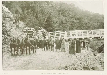 Image: Bridge across the across the Otira River