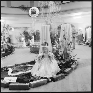 Image: Floral Festival - Town Hall - Ōmokoroa Garden Clubs 'Festival Queen.'