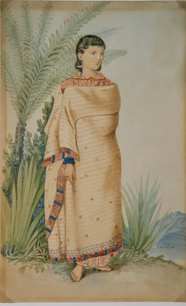 Maori woman.