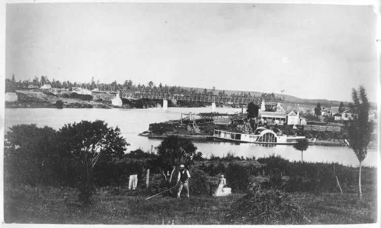 Ngāruawāhia on the Waikato River