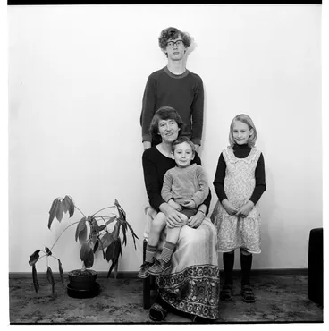 Image: Ans Westra and her three children