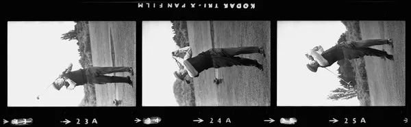 Richard Hamilton golfing at Waitikiri