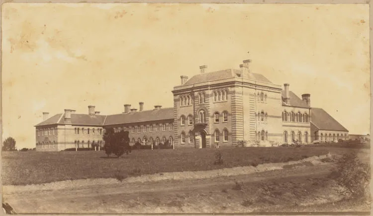 Auckland Lunatic Asylum, Point Chevalier, 1870s