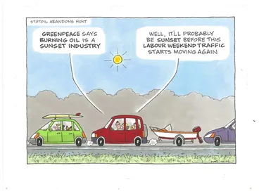 Image: Statoil - Labour weekend traffic