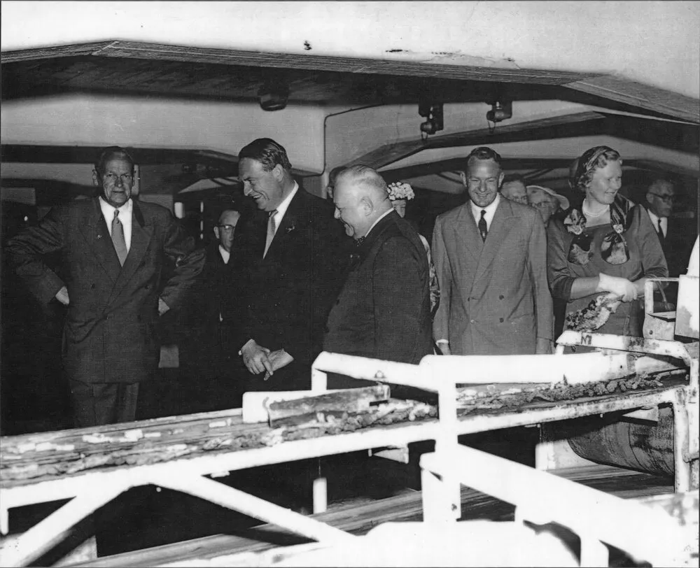 Sir James Wattie with Governor General 