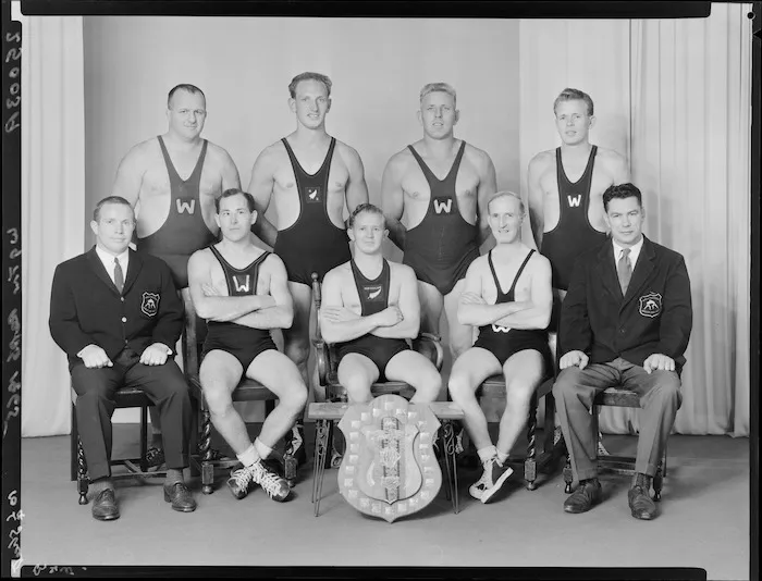 Wellington wrestling representatives 1965