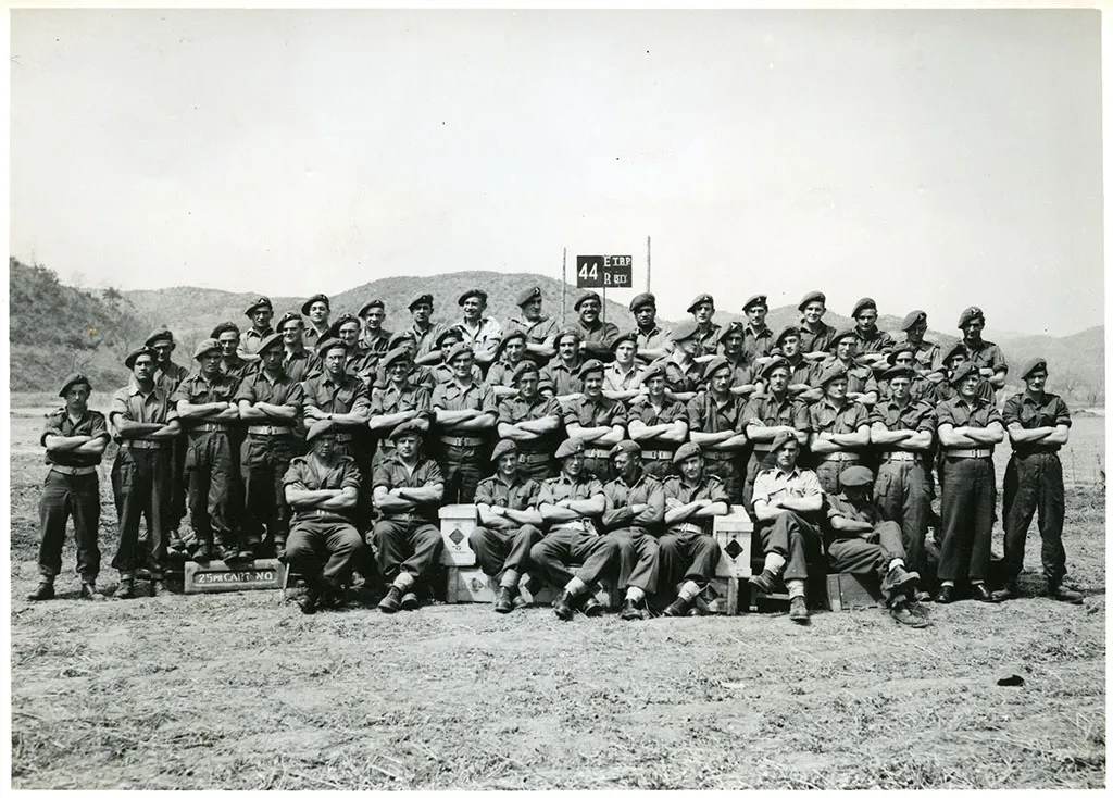 163 Battery, Korea, 1951