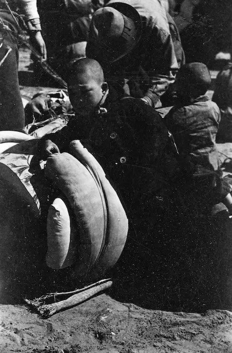 A young Korean repatriate, Senzaki, Japan