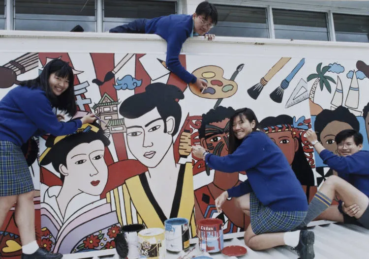 Talented quartet, Manurewa, 1992