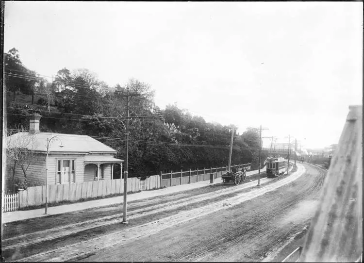 Beach Road, Auckland Central, 1914