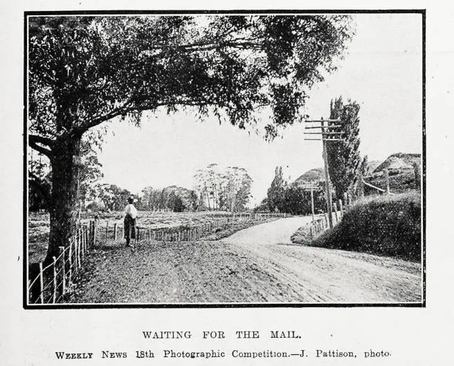 Waiting for the mail