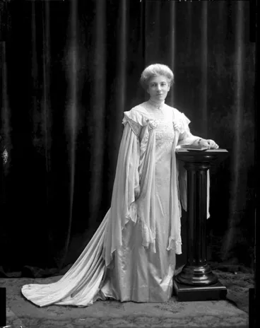 Image: Glass Plate Negative: Kate W. Sheppard