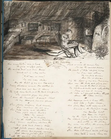Image: Carbery, Andrew Thomas H 1836-1870 :My own fireside [1864 or 1865] / A. T. H. C.