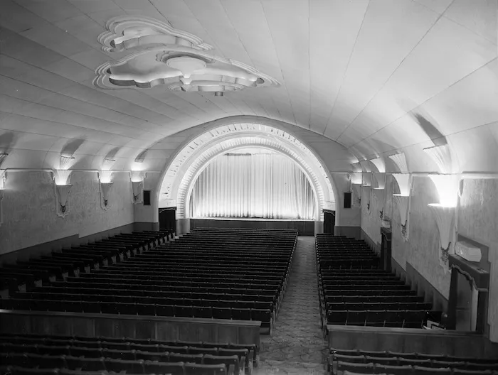 Interior of the State picture theatre in Petone