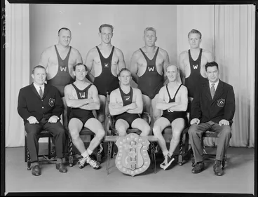 Image: Wellington wrestling representatives 1965
