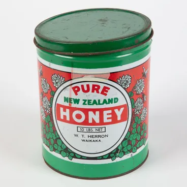 Image: Tin, Waikaka Honey