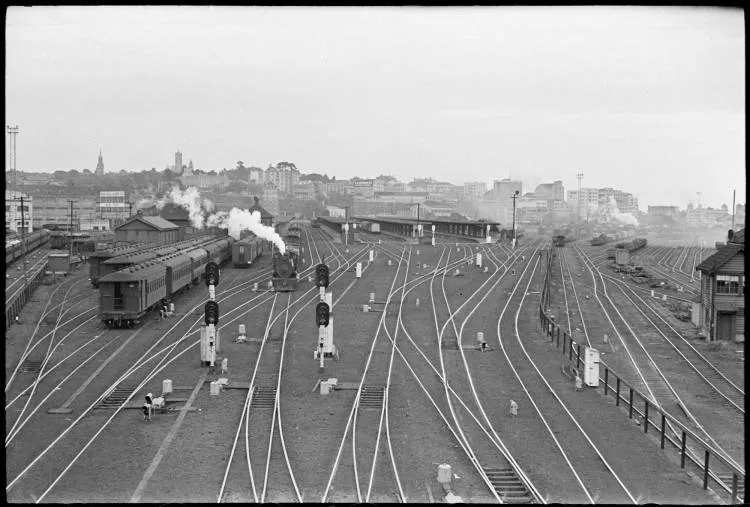 Auckland Railway Station, 1940s