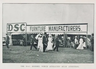 Image: The D.S.C. exhibit, which attracted much attention