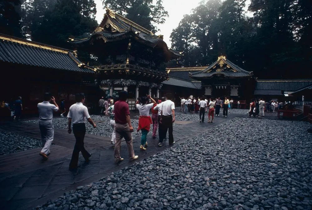 Japan series: Japanese tourist at Nikko