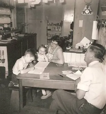 Image: Fiordland Families History - Early Homeschooling with the Burnby Family, Cascade Creek, Eglinton Valley