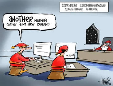 Image: Hawkey, Allan Charles, 1941- :Xmas orders. 21 June 2012