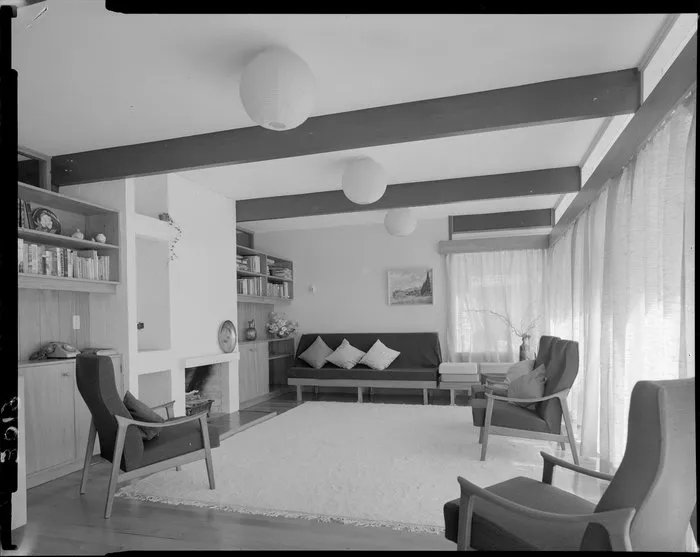 Fenton House interior, living room