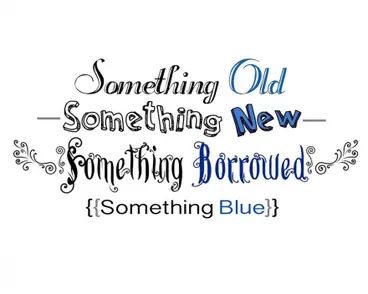 Image: Something old, something new, something borrowed, something blue