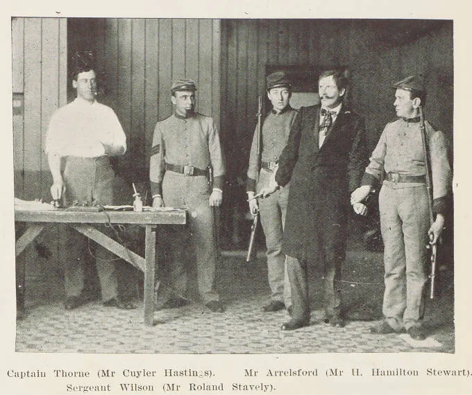 Mr Williamson's Dramatic Co. in the great play 'Secret Service'