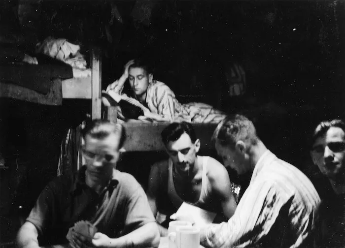 Prisoners of war, Stalag 383, Hohenfels, Bavaria, Germany