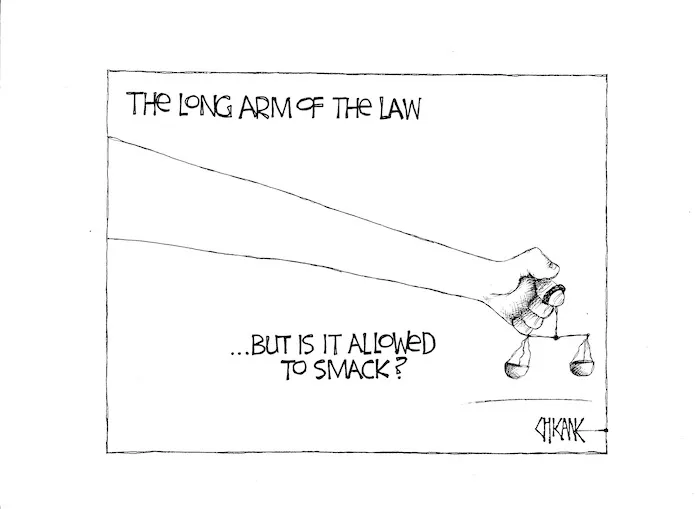 The long arm of the law... but is it allowed to smack? 18 June 2009