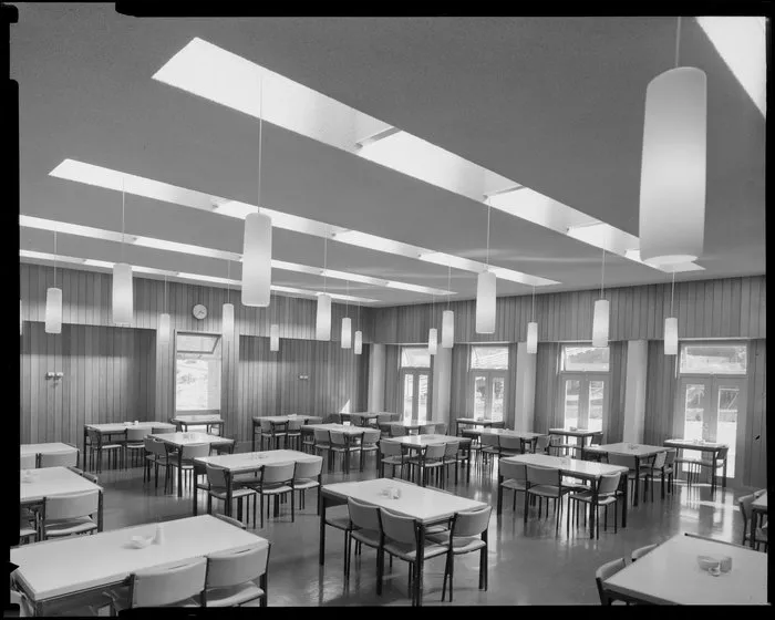 Dining room, Weir House, Victoria University of Wellington