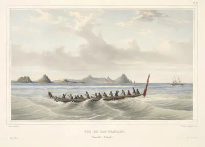 Vue du Cap Wangari (Nouvelle Zélande)