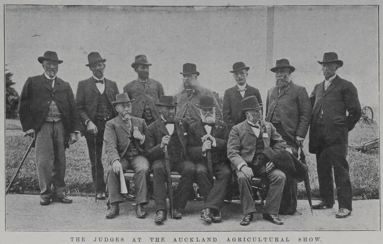The Judges at the Auckland Agricultural Show
