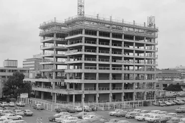 The Government Life building under construction Image: The Government Life building under construction