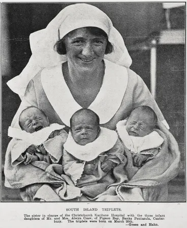 Image: South Island triplets