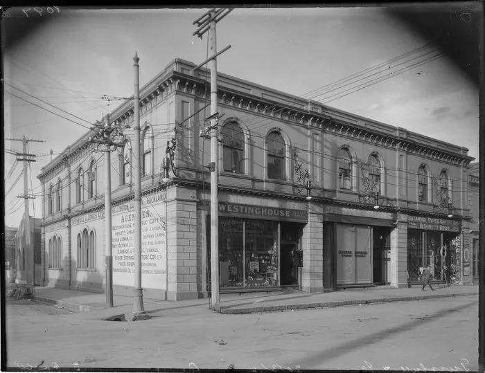 Turnbull and Jones Limited, premises, Christchurch
