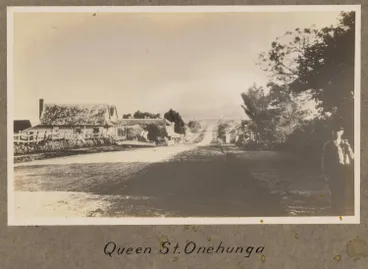 Queen Street, Onehunga, 1878 Image: Queen Street, Onehunga, 1878