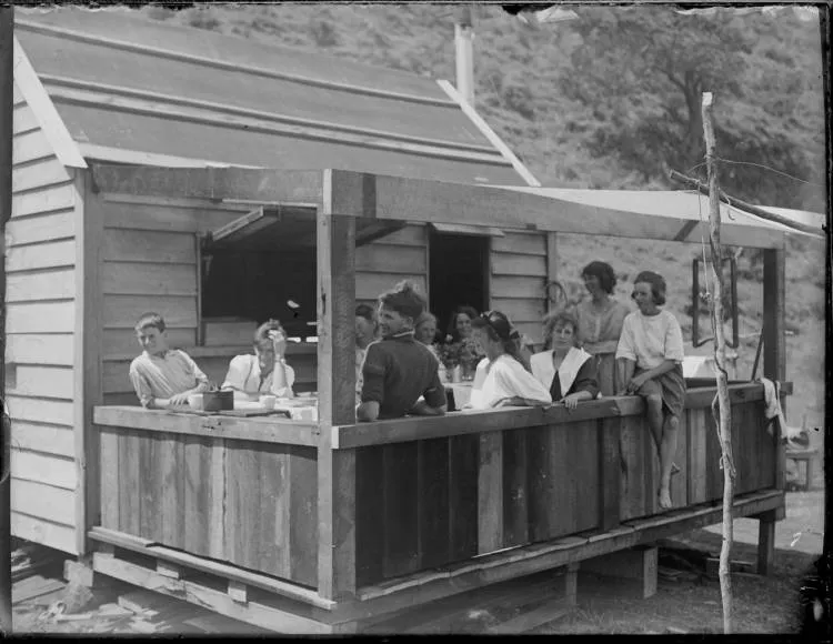 Jones family bach at Whatipū